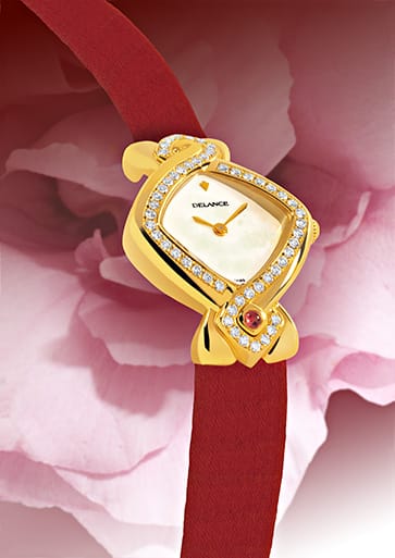 INFINITY GOLD IN RED - Rouge comme amour