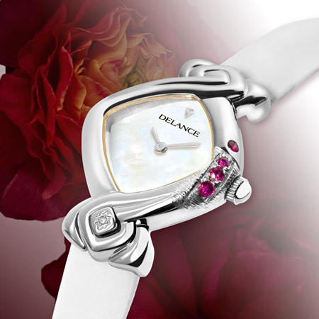Oceane: Declaration of love, a personalized Delance watch Ocean collection